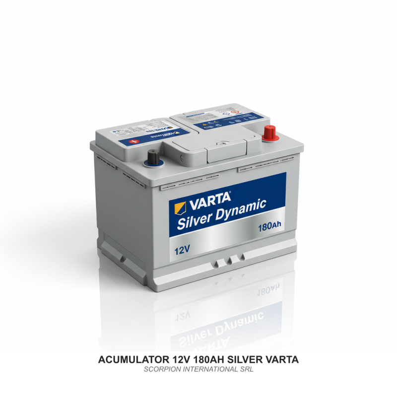 ACUMULATOR 12V 180AH SILVER  VARTA