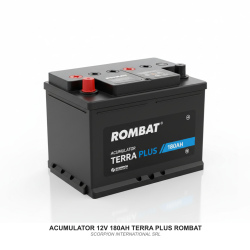 ACUMULATOR 12V 180AH TERRA PLUS ROMBAT