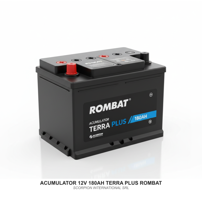 ACUMULATOR 12V 180AH TERRA PLUS ROMBAT
