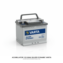 ACUMULATOR 12V 60AH SILVER  DYNAMIC VARTA