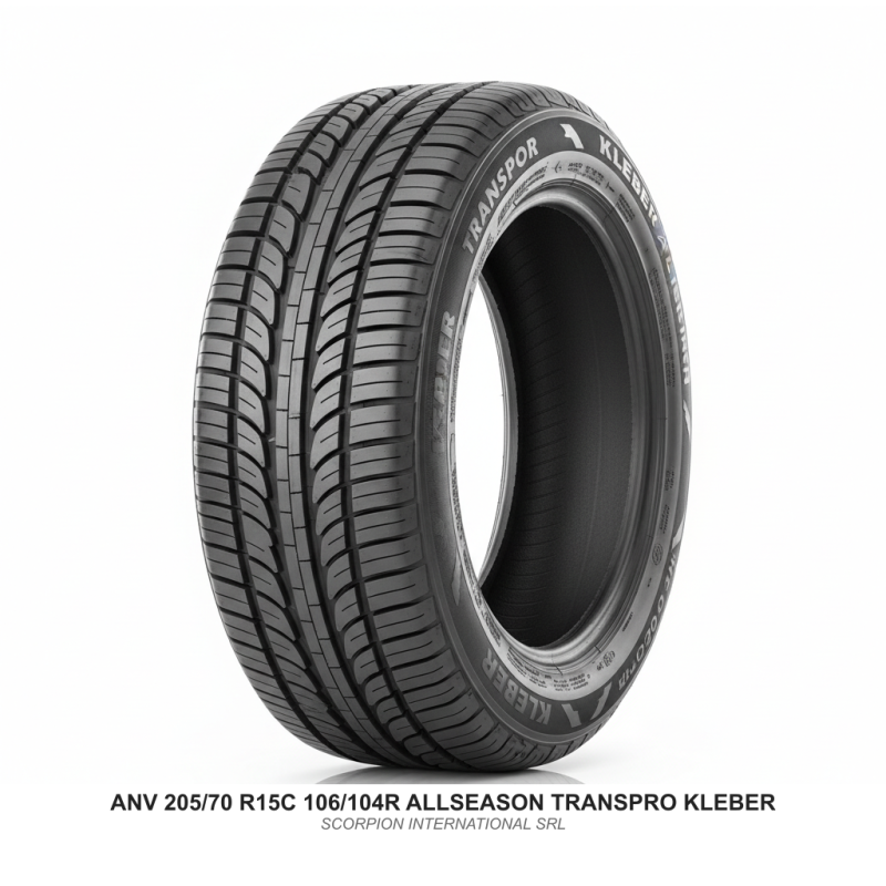 ANV 205/70 R15C 106/104R ALLSEASON TRANSPRO KLEBER