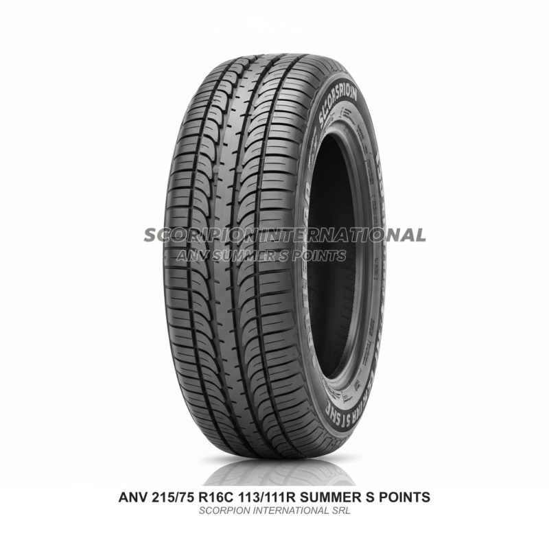 ANV 215/75 R16C 113/111R SUMMER S POINTS