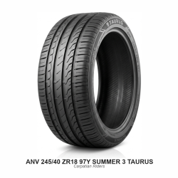 ANV 245/40 ZR18 97Y SUMMER 3 TAURUS