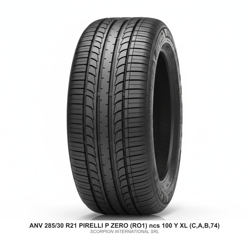 ANV 285/30 R21 PIRELLI P ZERO (RO1) ncs 100 Y XL (C,A,B,74)
