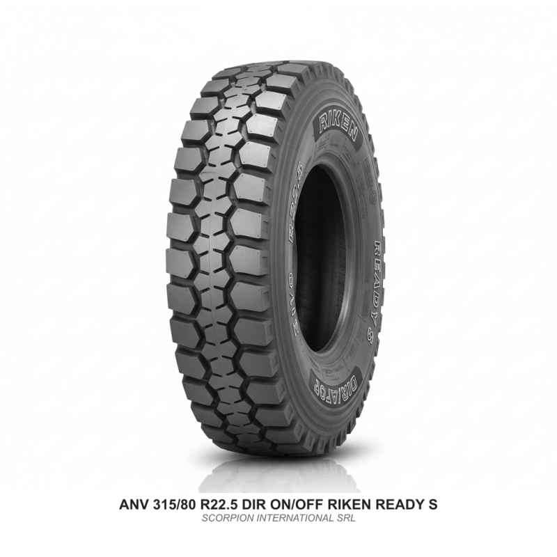 ANV 315/80 R22.5 DIR ON/OFF RIKEN READY S