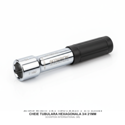 CHEIE TUBULARA HEXAGONALA 3/4 21MM