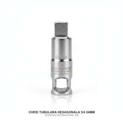 CHEIE TUBULARA HEXAGONALA 3/4 24MM