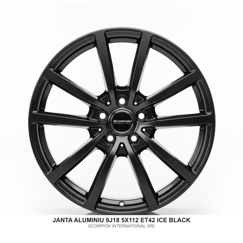 JANTA ALUMINIU 9J18 5X112 ET42 ICE BLACK