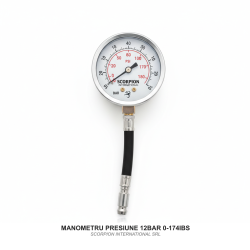 MANOMETRU PRESIUNE 12BAR 0-174IBS
