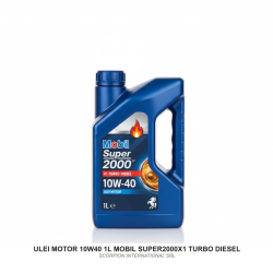 ULEI MOTOR 10W40 1L MOBIL SUPER2000X1 TURBO DIESEL